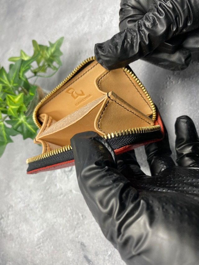 ラウンドジップコインケース