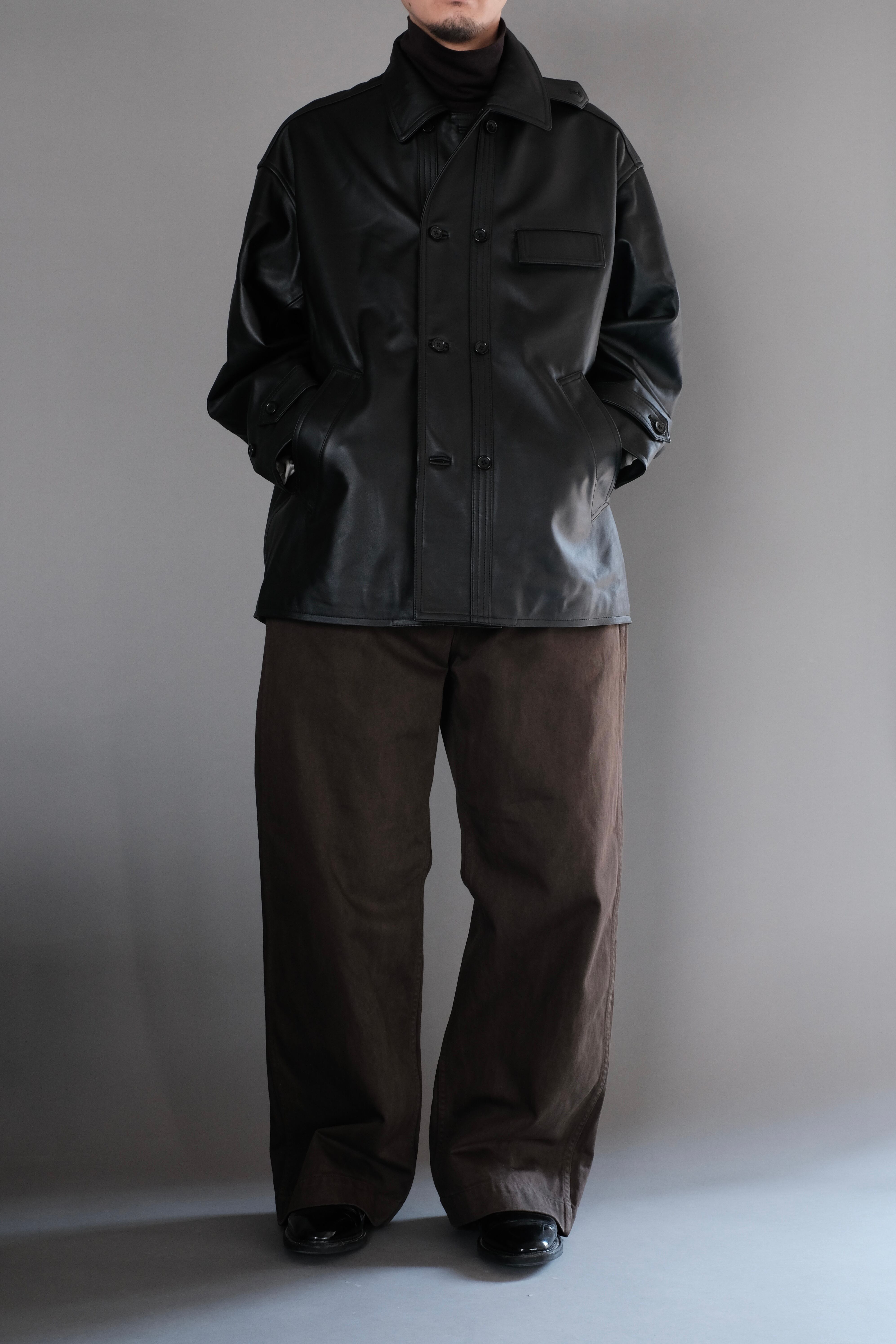 Graphpaper / Sheep Leather Corbusier Jacket 