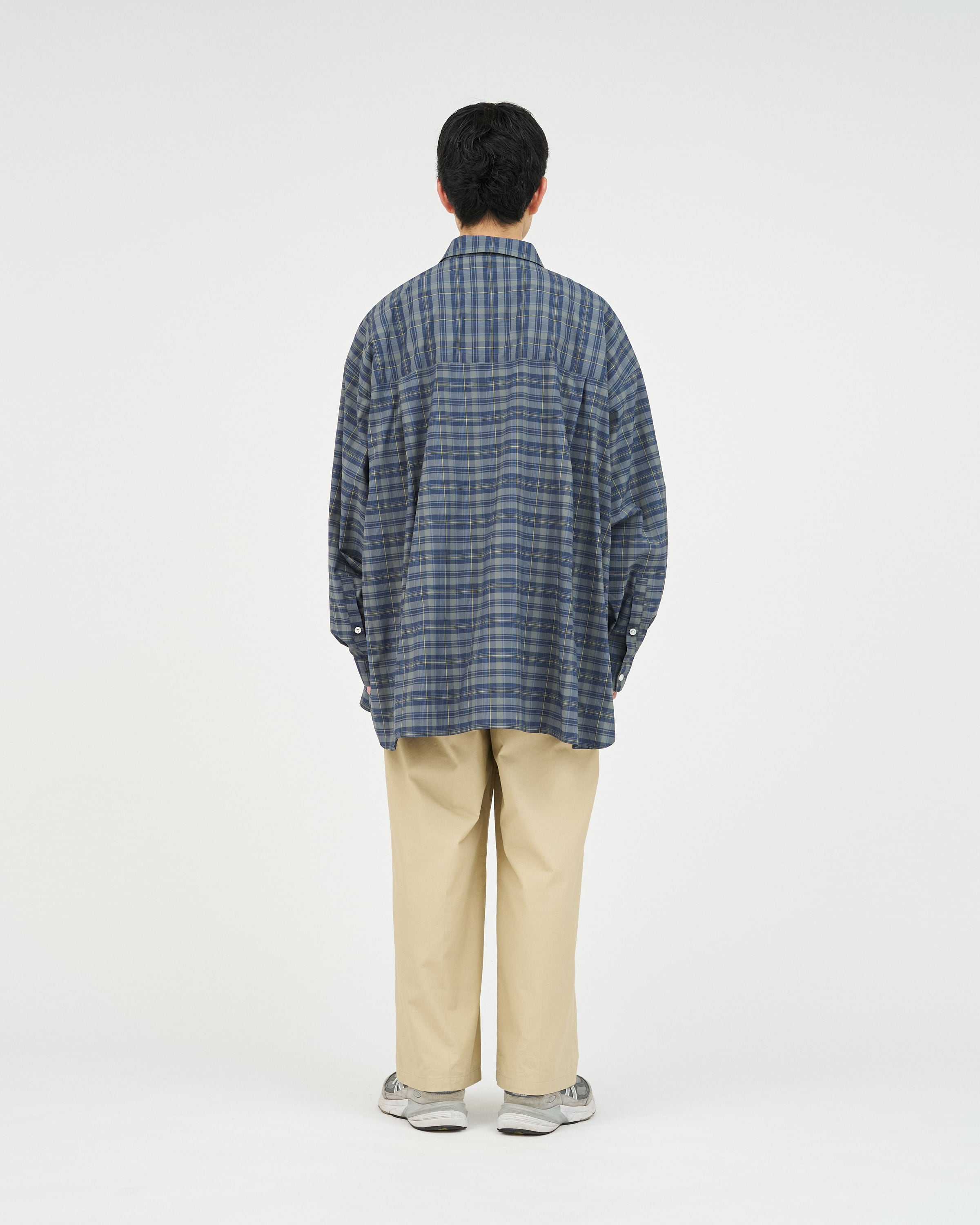 FreshService｜MADRAS DRY TECH REGULAR COLLAR SHIRT | 眠家