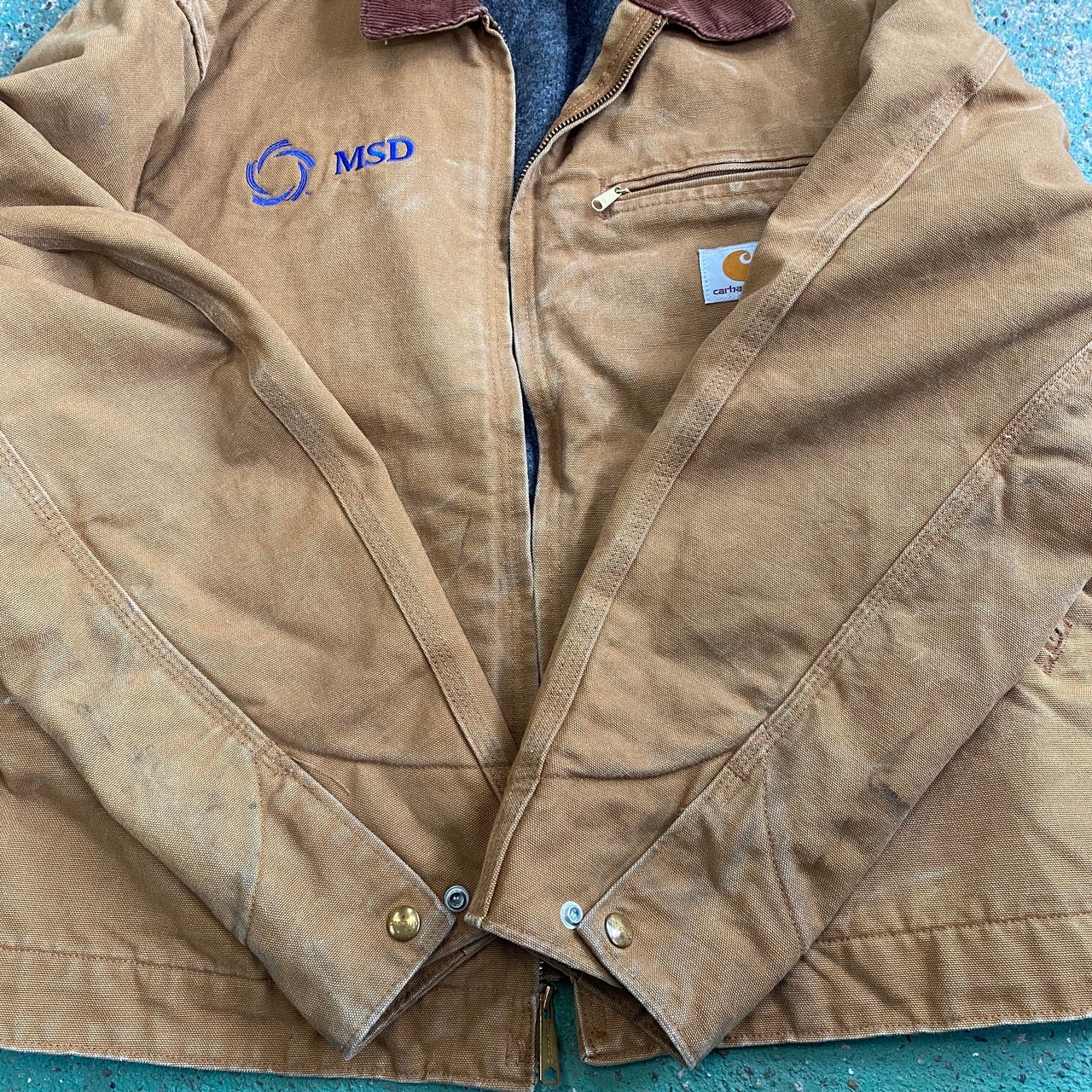 USA製 Carhartt カーハート デトロイトジャケット ワークジャケット 