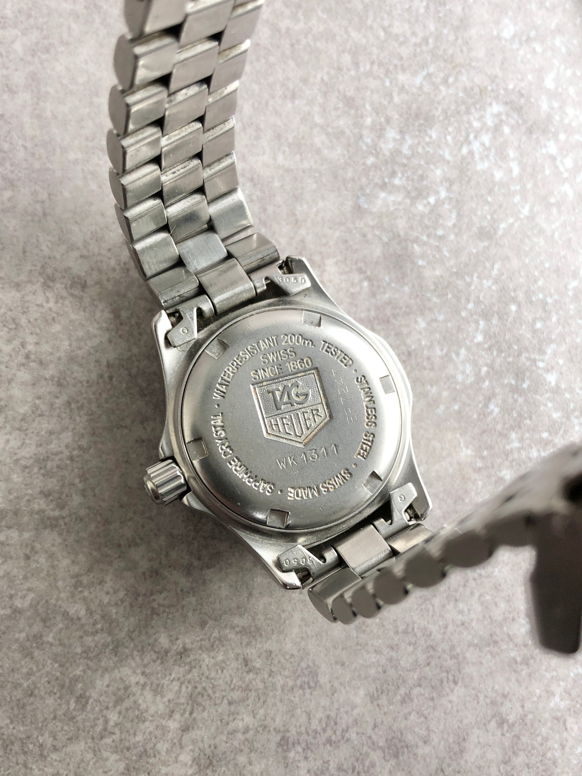 TAG Heuer タグホイヤー 腕時計 シルバー ステンレススチール
