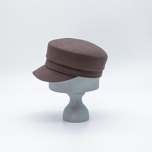 AW21-BE-1 Rabbit Felt Marin Cap - GRY