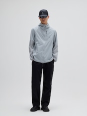 AIRBACK PERTEX LIGHT WINDBREAKER JACKET_LIGHT GRAY