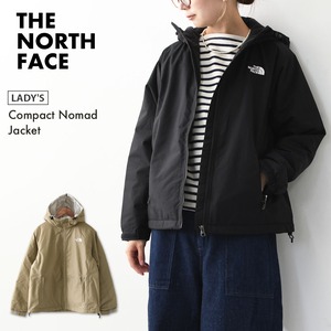 【PRE SALE】THE NORTH FACE  [ザ ノースフェイス正規代理店] W Compact Nomad Jacket [NPW72531] コンパクトノマドジャケット（レディース）・中わたジャケット・軽量・はっ水・キャンプ・アウトドア・LADY'S [2025AW]