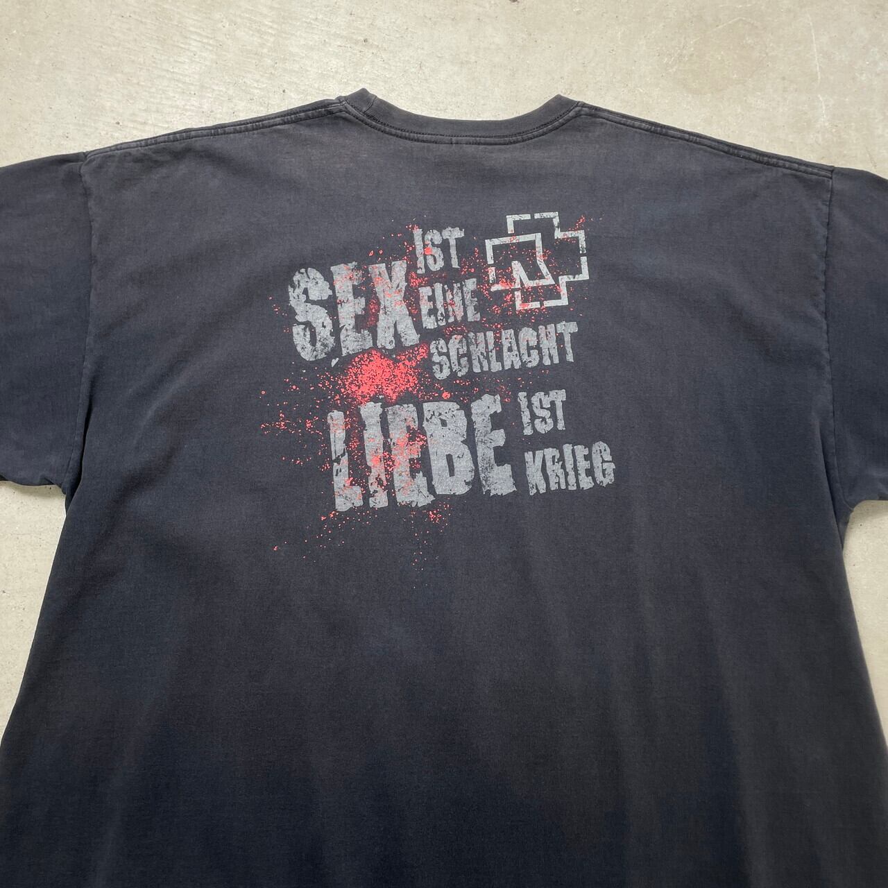 RAMMSTEIN ラムシュタイン バンドTシャツ バンT アルバム メンズ2XL 