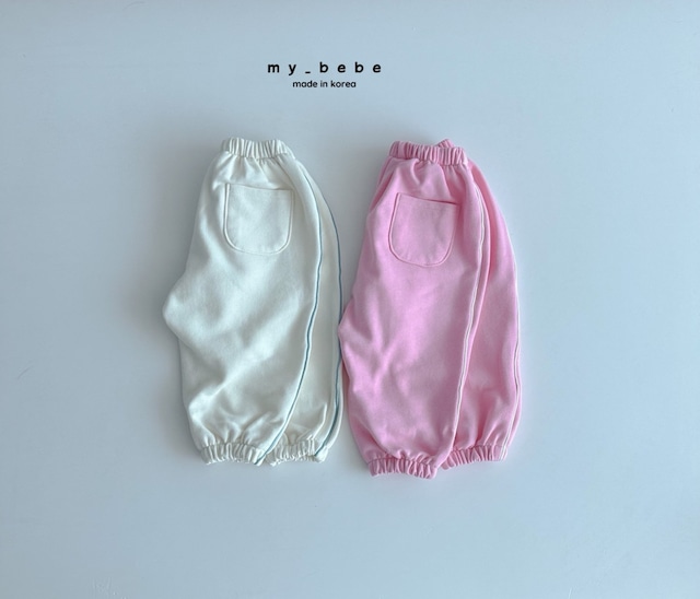 【取寄】my bebe|side stripe pants|サイドラインパンツ|XS-XL|kids|26 spring