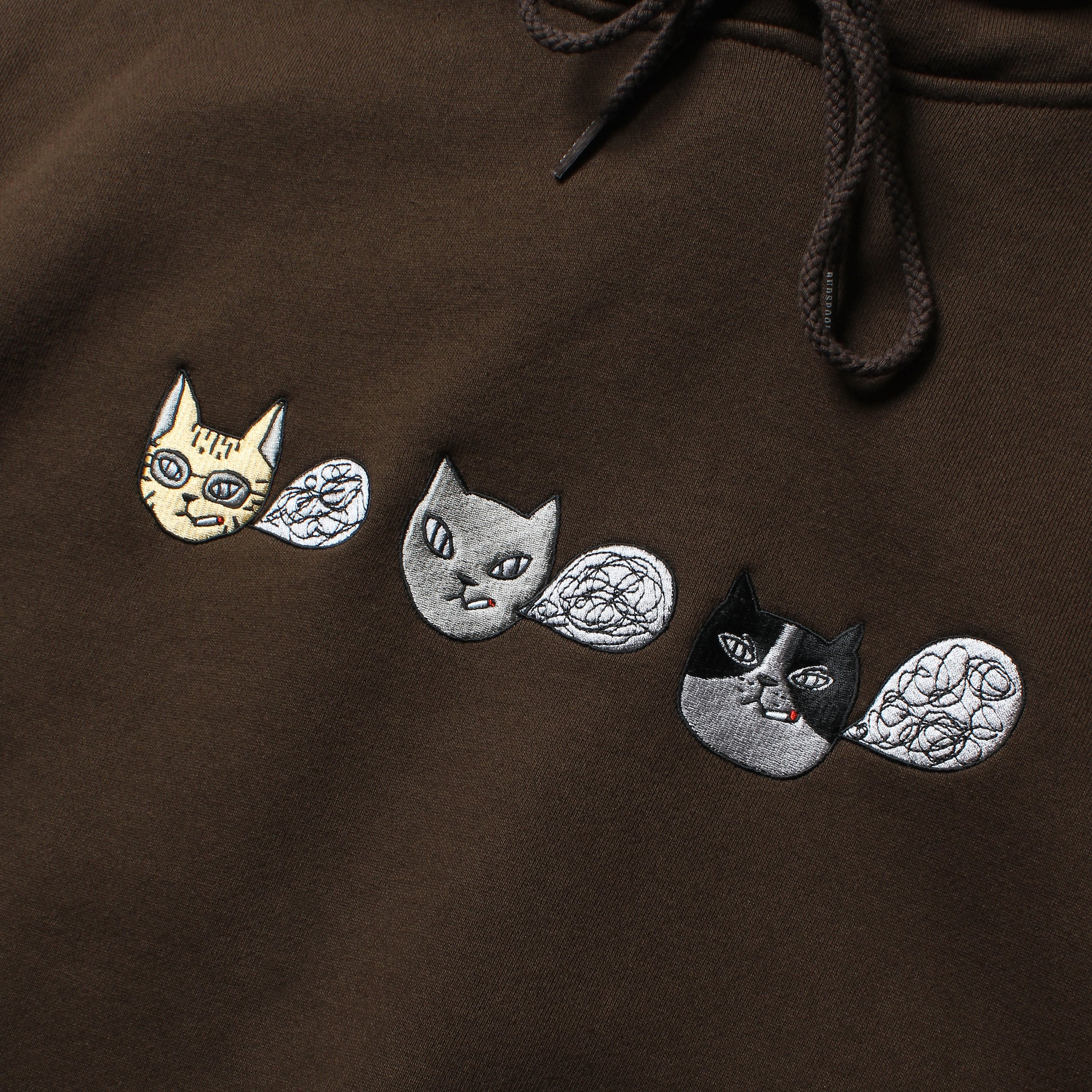 NOKO × BUDSPOOL 舐達麻 CAT HOODED SWEAT SHIRT | APHRODITEGANG HOLDINGS