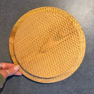 パン皿（中）桜　木工房 玄