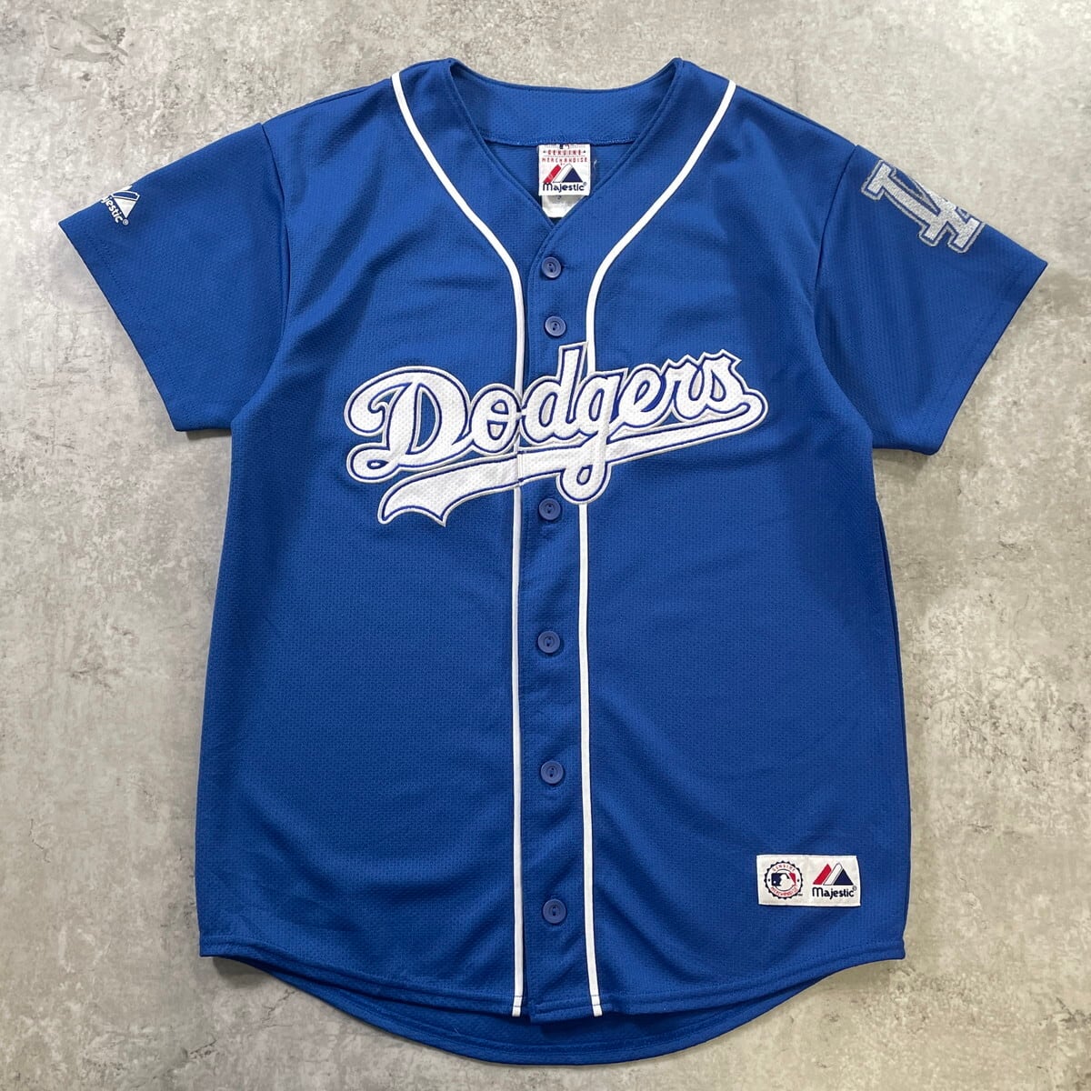 kids】MAJESTIC MLB DODGERS ロサンゼルス ドジャース ベースボール