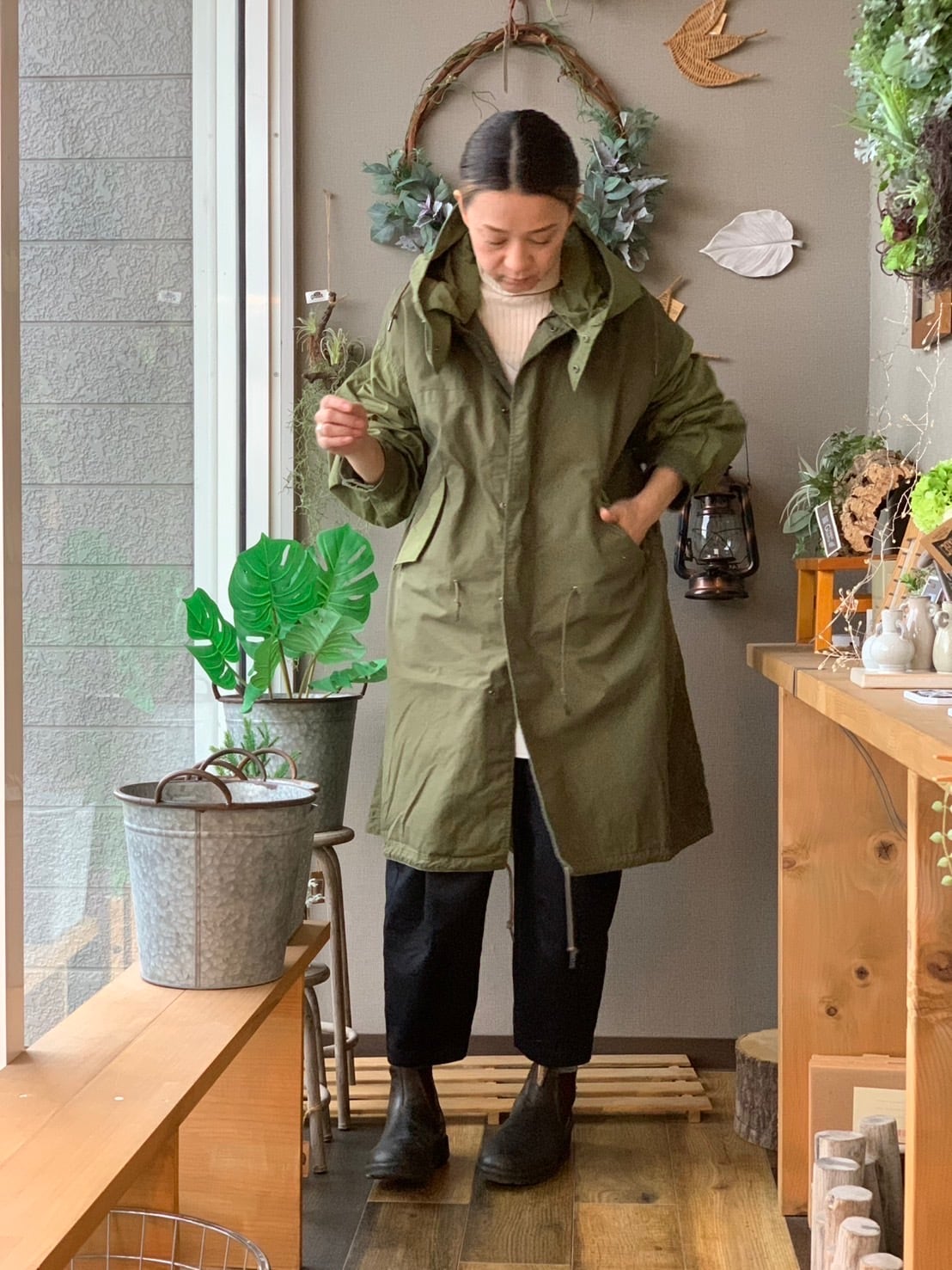 KHA:KI / カーキ NEW TYPE-65 COAT モッズコート ミリタリーコート