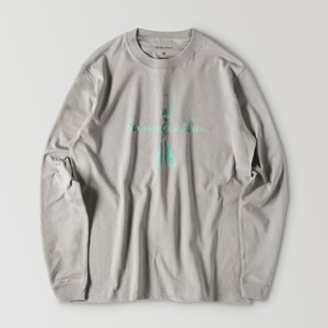 [SUMOGURIBU] Fin Green Logo Long T-shirt