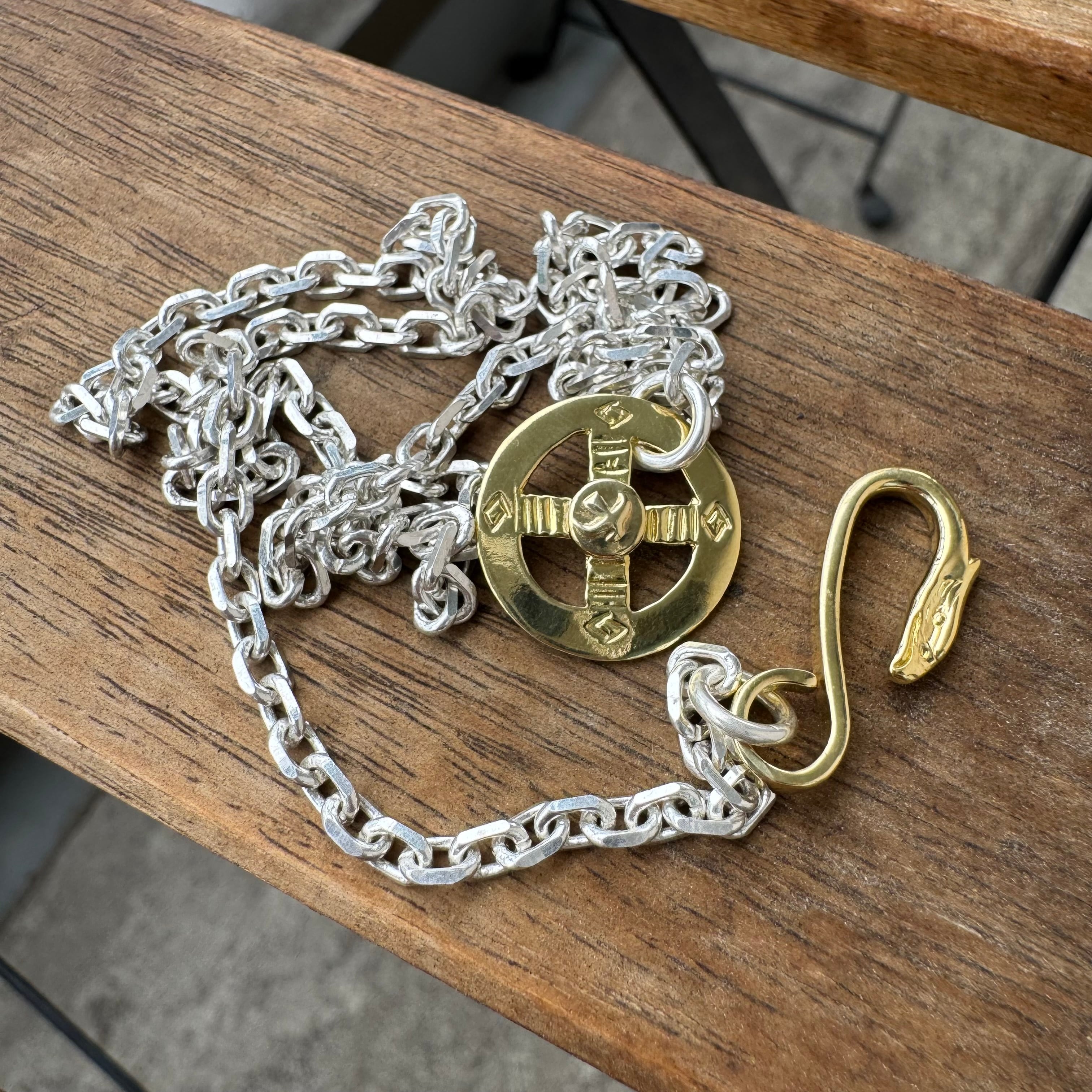 MASATO INOUE クロスネックレス Masato Inoue / Gold Cross Necklace | PAY ID