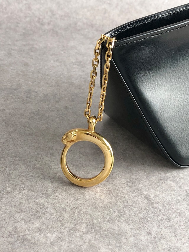 Cartier カルティエ コインケース ブラック パンテール レザー vintage ヴィンテージ オールド ver74j