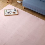 高密度フランネルマイクロファイバーラグマットLサイズ 200250cm 洗えるラグマット