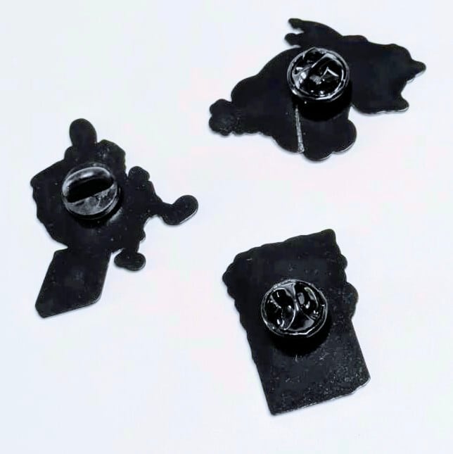 送料無料! ★ピンズ PINS★ピンバッジ 【 SpongeBob SquarePants ( スポンジボブ ) 】3Pセット〚アメリカン雑貨 アメトイ〛