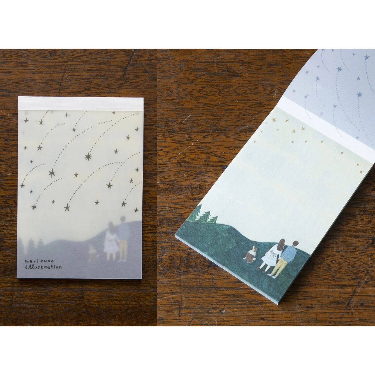 手紙舎 くのまりさん メモ『Here』① 手紙社 くのまりメモパッド Here T-KN-002