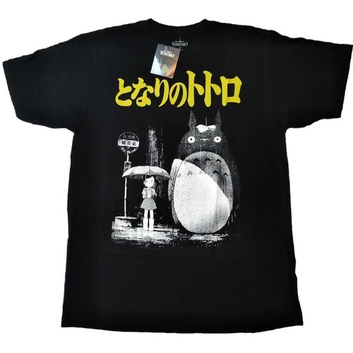 となりのトトロ　Tシャツ　XL　黒　ジブリ　映画T　ムービーT　アニメT