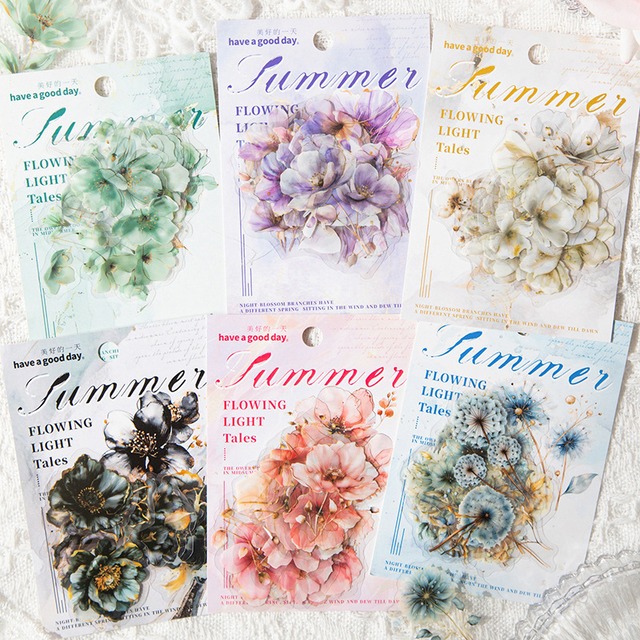 美好的一天 PETシール 繁花物語