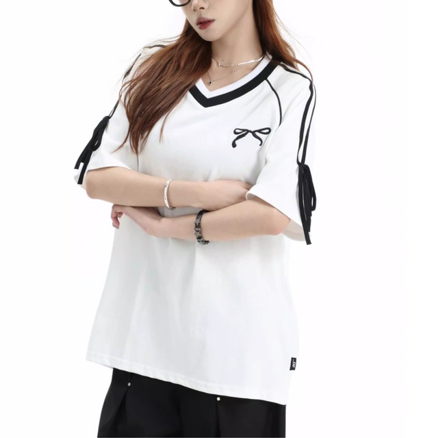shoulder zipper thickened hooded sweatshirt  (NC047)