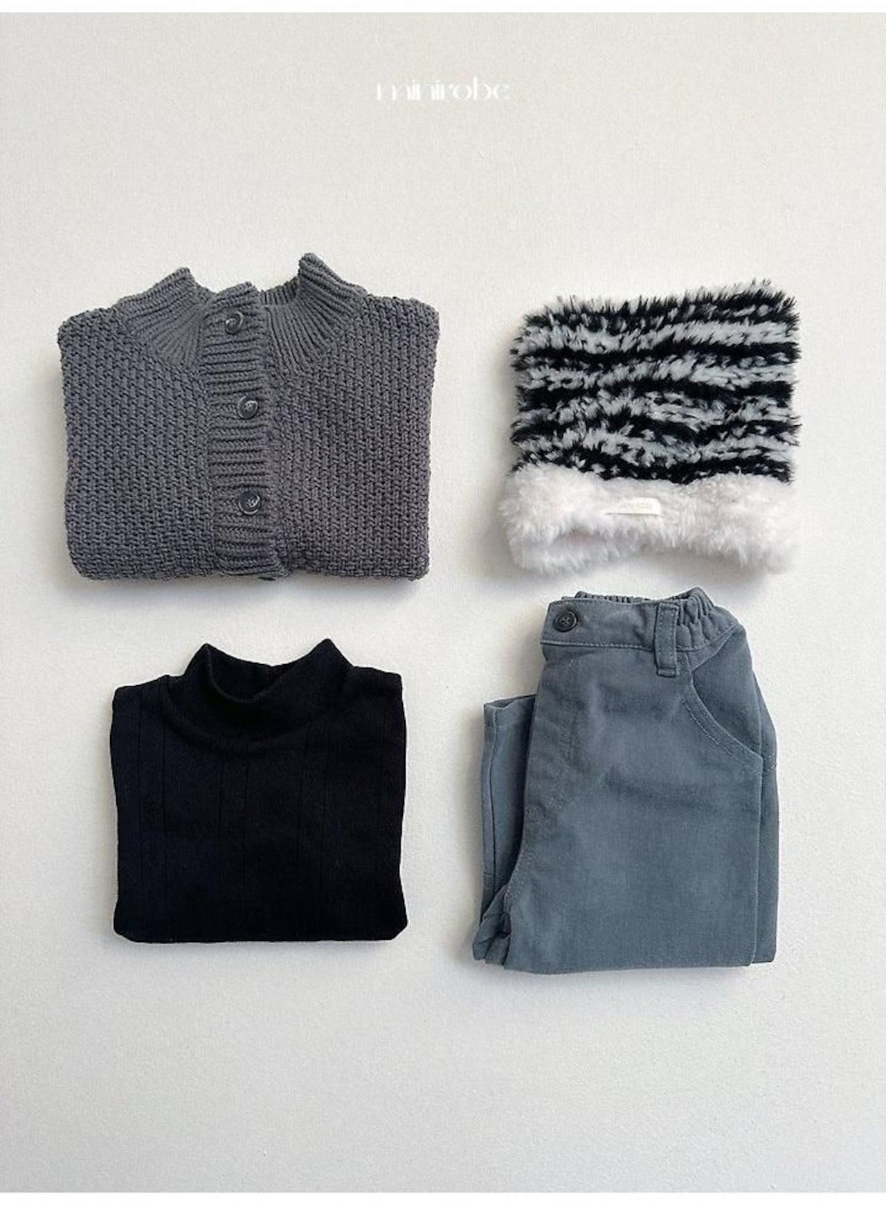 〖取寄〗韓国子供服 / 26winter / minirobe / ミンクキャットビーニー / キッズ *FREE*