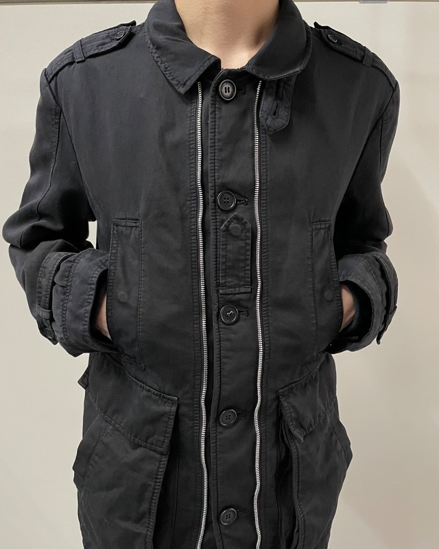 【Neil Barrett】fake zip field jacket