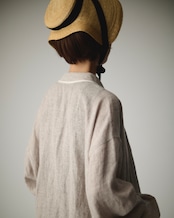 【Joëlle】Victorian straw bonnet/ヴィクトリアンストローボンネット