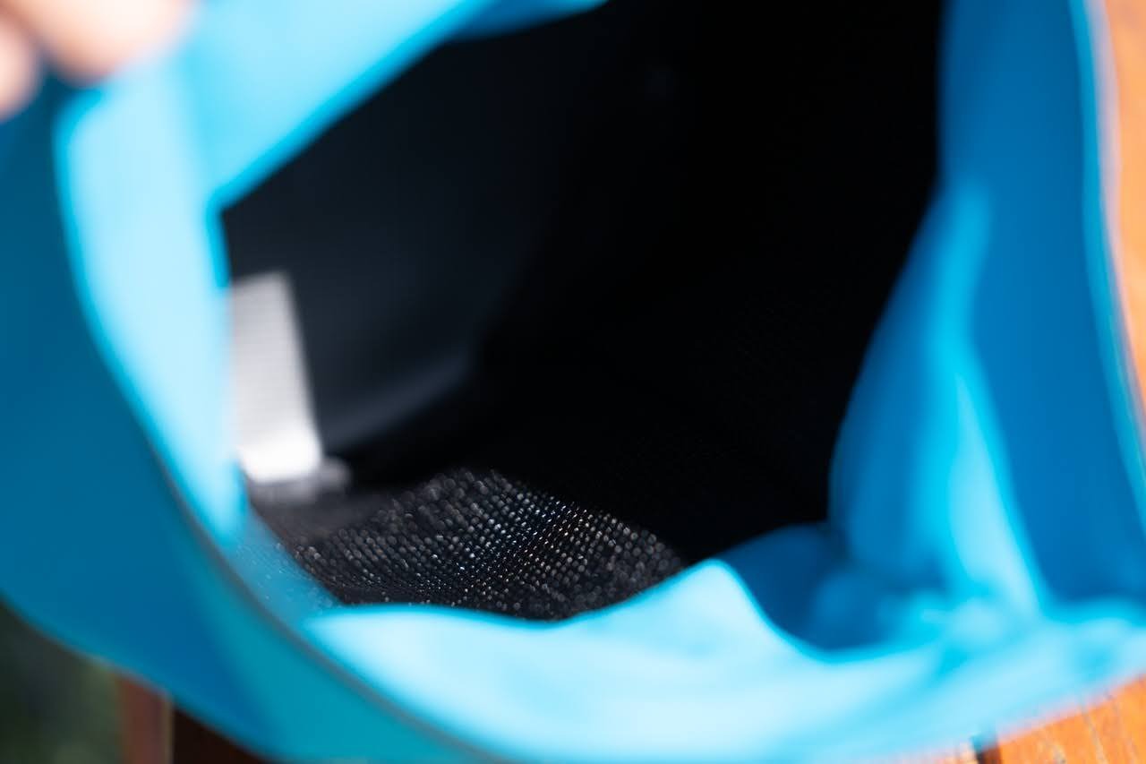 マルチポーチ Journey pouch パープル×ターコイズブルー