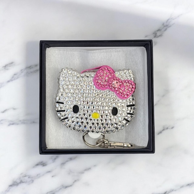 デコプティ  ハローキティ　クリスタル　日本製（紐の長さは40センチ）