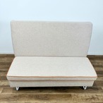 【引取限定 or 23区内限定配送】 Work Plus FLEX-WIZ BOOTH MEET TABLE ＋ BASED WIZ BOOTH SOFA ソファ×2 テーブル セット オフィス家具 ミーティングスペース 什器 オフィス什器【中古】
