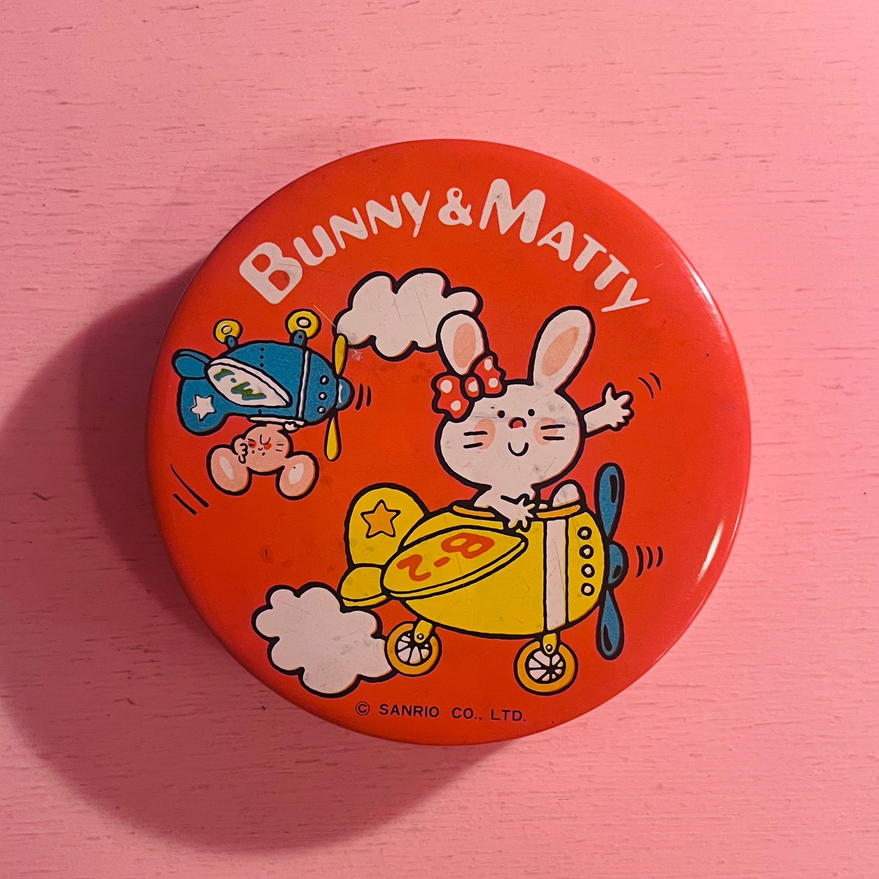 1970s サンリオ Bunny&Matty カンロ飴缶 | 春眠雑貨店