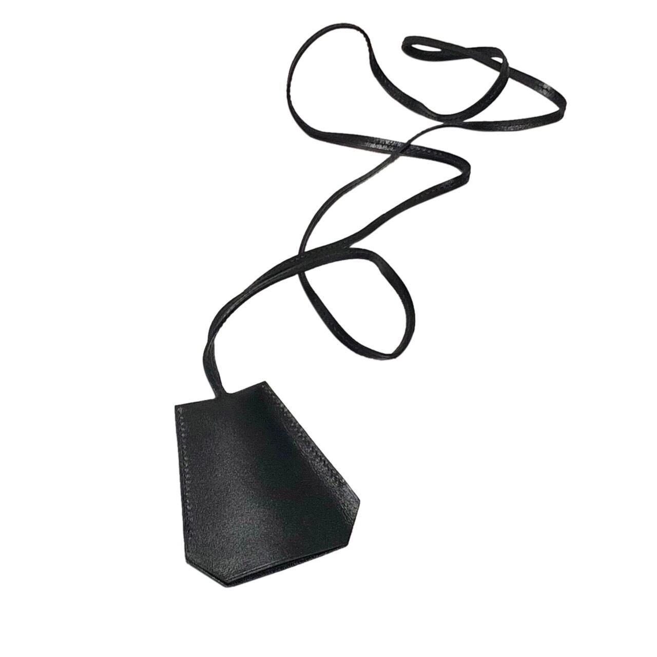 HERMÈS leather necklace 