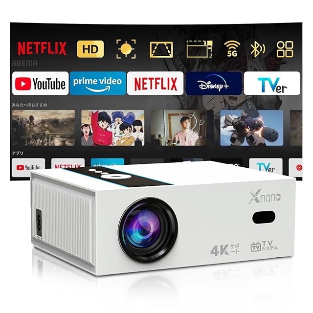 プロジェクター 4k【Netflixライセンス&20WDoIby対応】1000ASNI高輝度