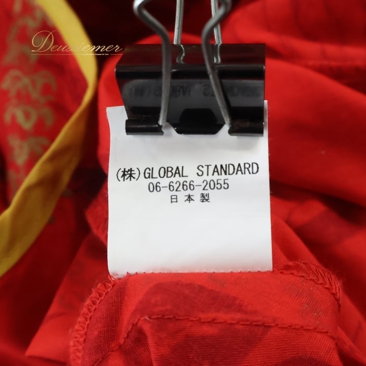 フラダンス 衣装 ワンピース ドレス レッド系 アロハスタンダード 日本