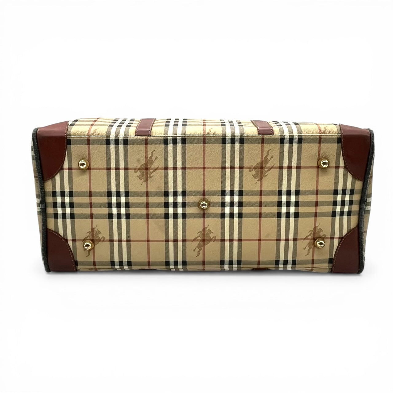 Vintage Burberrys Boston Bag Nova Check / ヴィンテージ バーバリー