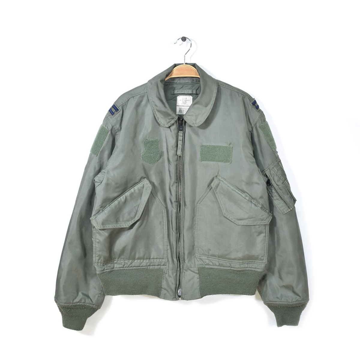 極美品 M 米軍実物 2014年 震わせる CWU-45/P フライトジャケット タン