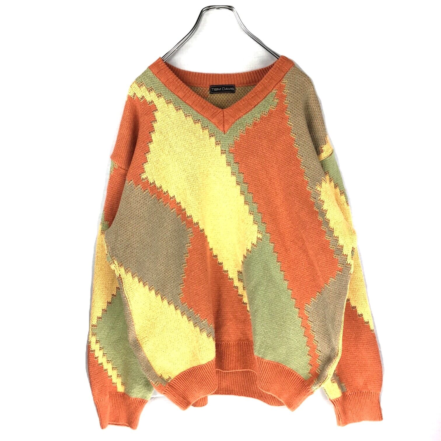 euro bold color knit /16