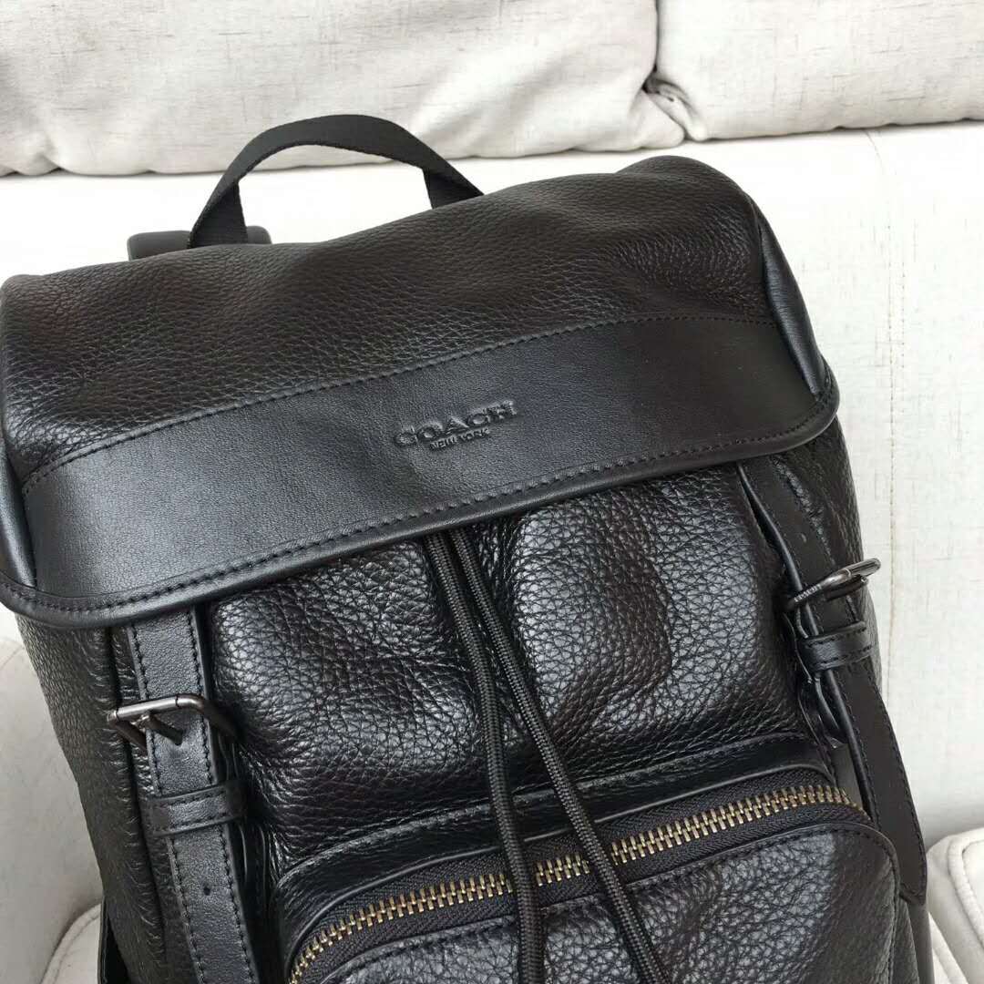 コーチ/COACH ヘンリーペブルレザーバックパックF72311 大容量B4