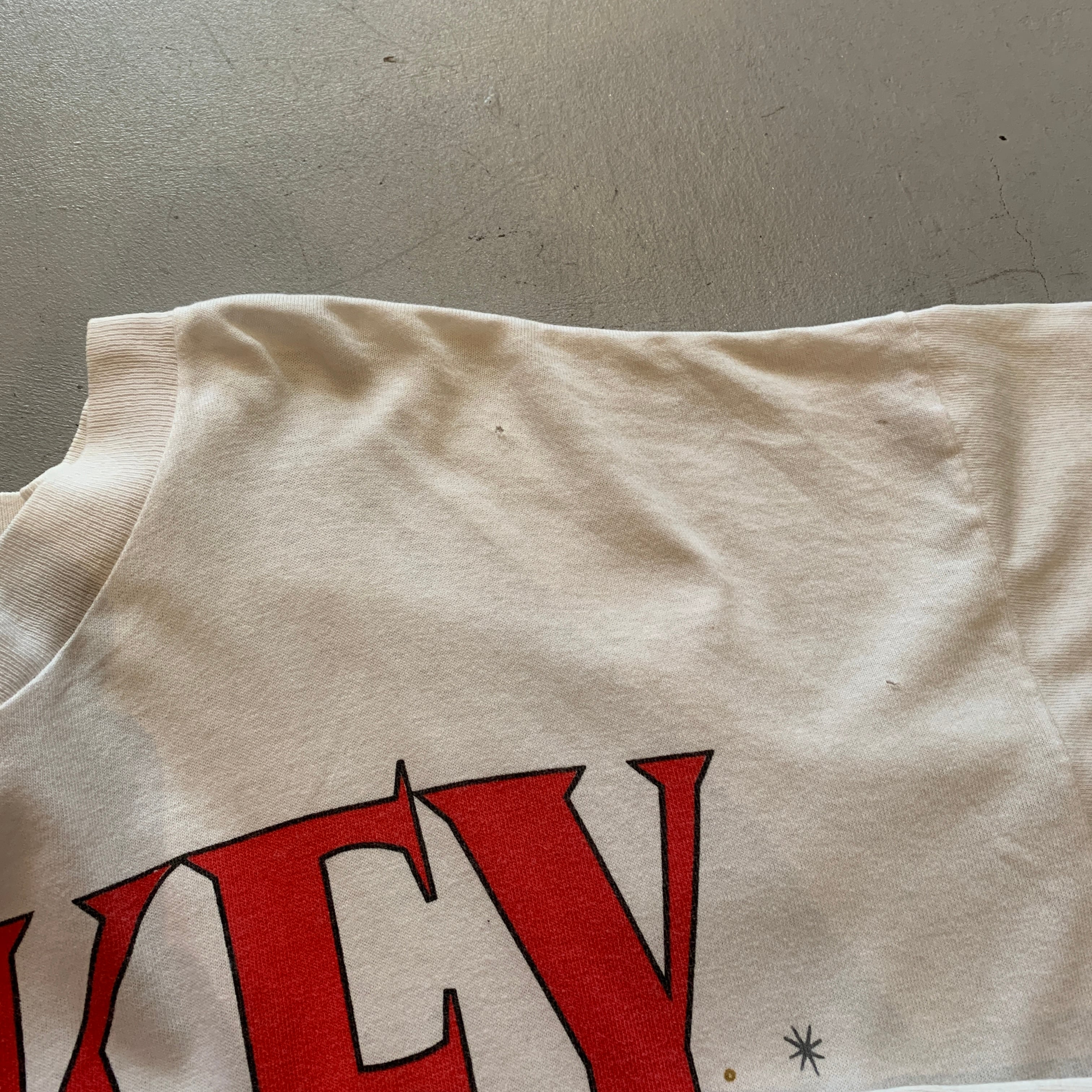 Through the years ミッキー Tシャツ ヴィンテージ 古着 90s USA製 Disney Mickey 「Through The Years」 歴代