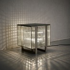 Waterford Crystal ウォーターフォード クリスタル London ロンドン サイドテーブル ナイトテーブル フロアランプ 間接照明 モダン ホテルライク ラグジュアリー