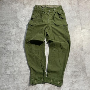 60-80s スウェーデン軍 実物 M-59 フィールドパンツ C 150 w31