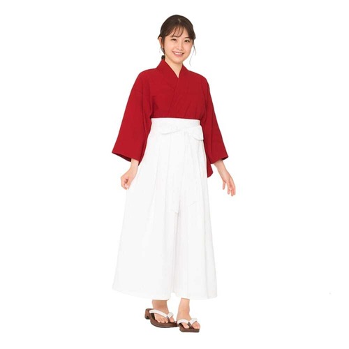 コスプレ服 袴単品 和風 着物風 衣装 仮装 はかま かわいい おしゃれ 大正ロマン 書道部 部活 パフォーマンス 和装 ハロウィン パーティー イベント 撮影用 ダンス 舞台 演劇 文化祭 学園祭  3709-3888