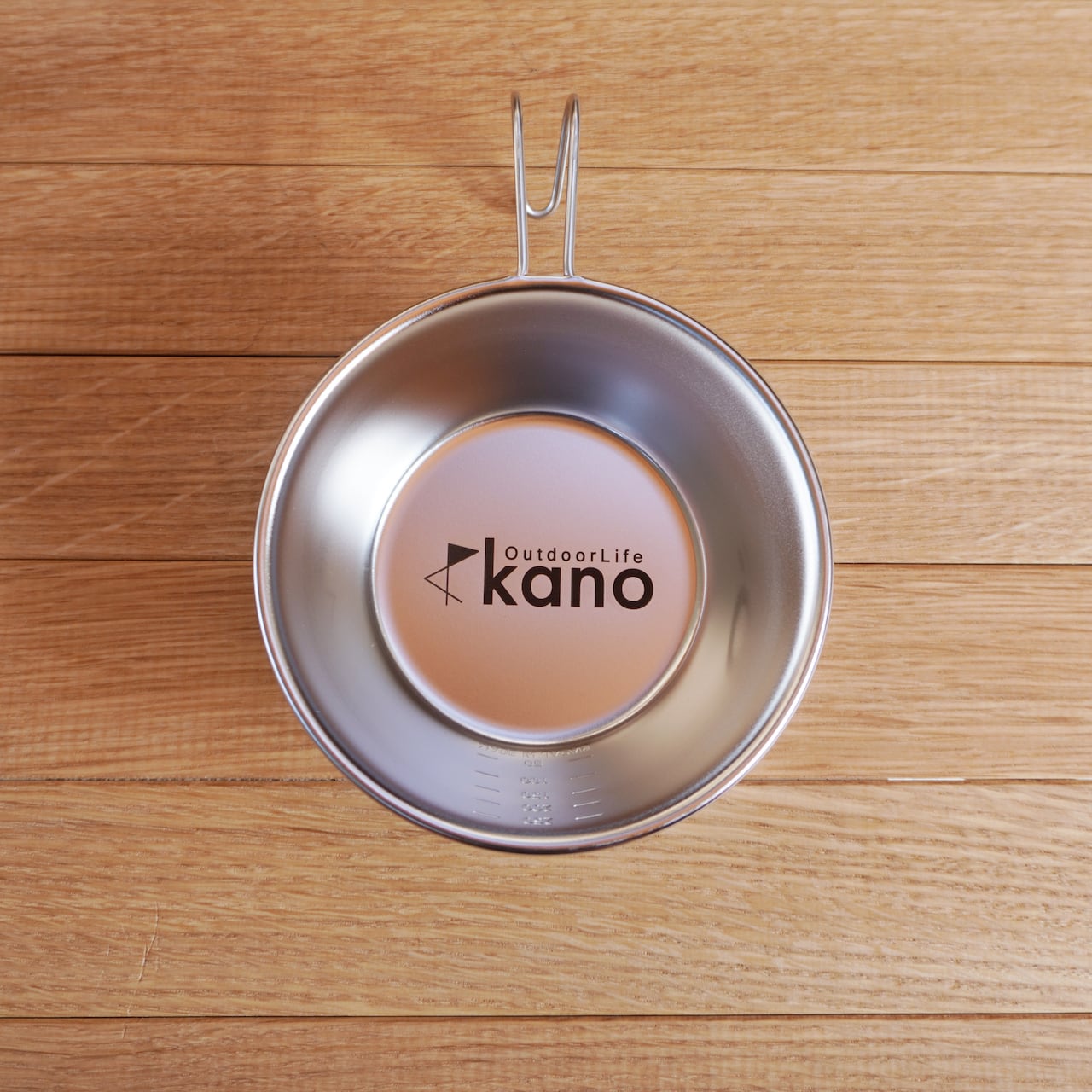 オリジナルシェラカップ　OutdoorLife　kanoロゴ　kano　kano