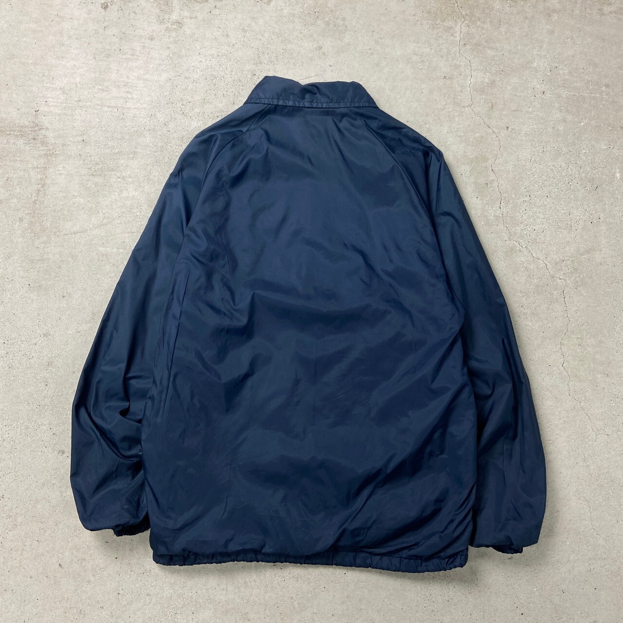 70年~80年代 USA製 Swingster コーチジャケット NAVAL メンズS 古着 