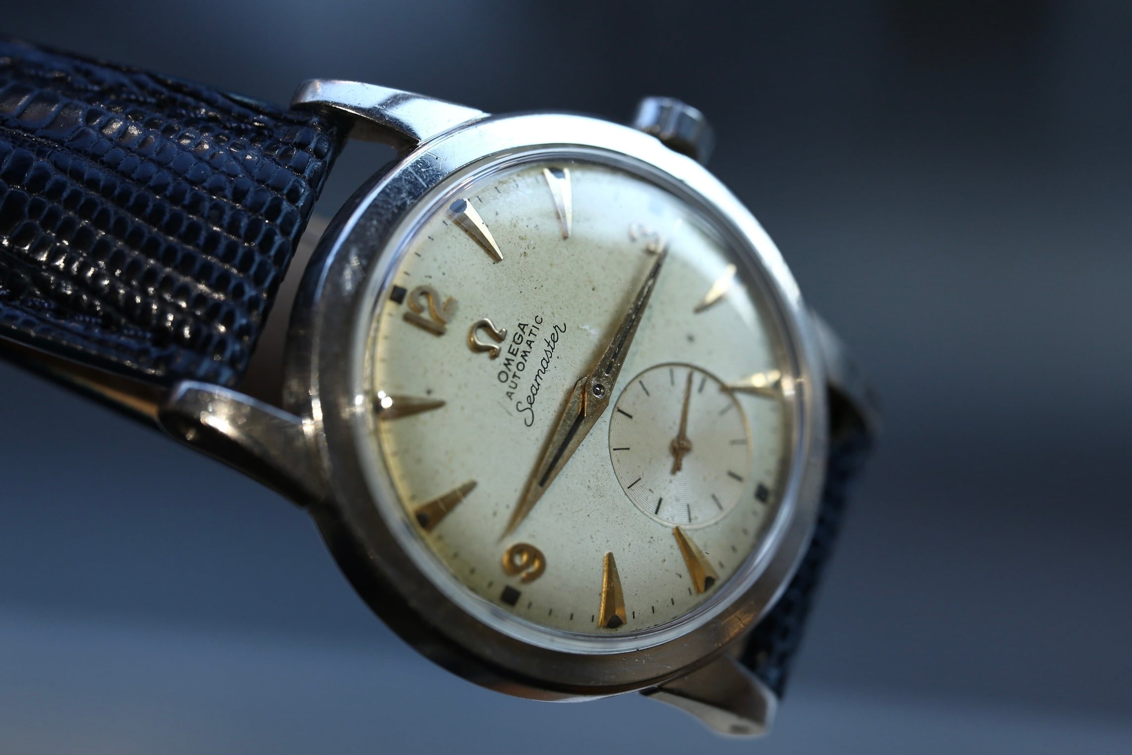 【OMEGA】 1951年製 オメガ シーマスター ファーストモデル スモールセコンド 飛びアラビア OH済み / Vintagewatch / Seamaster/ Cal.342