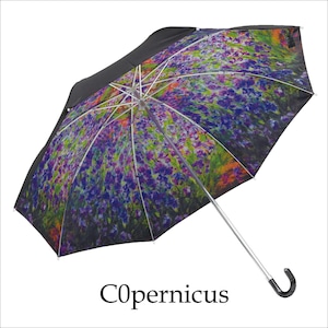 umbrella　折り畳み式　モネ（アイリスガーデン）　日傘 雨傘 晴雨兼用 街歩き 旅行 UV対策 紫外線 紫外線対策】