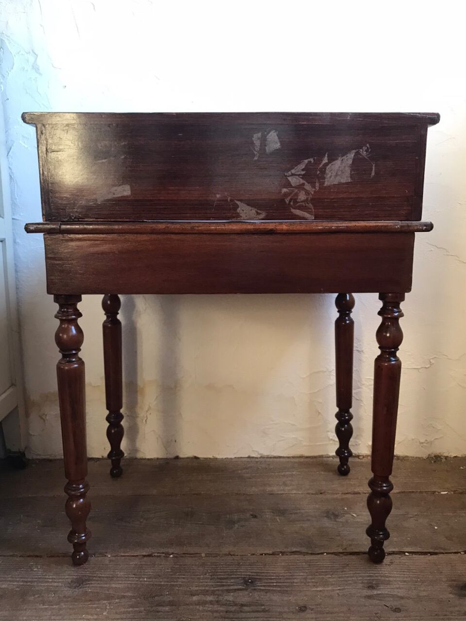 【ピーナッツバター】ヴィンテージデスク デスク | Brocante de La Cocotte （フランスアンティーク