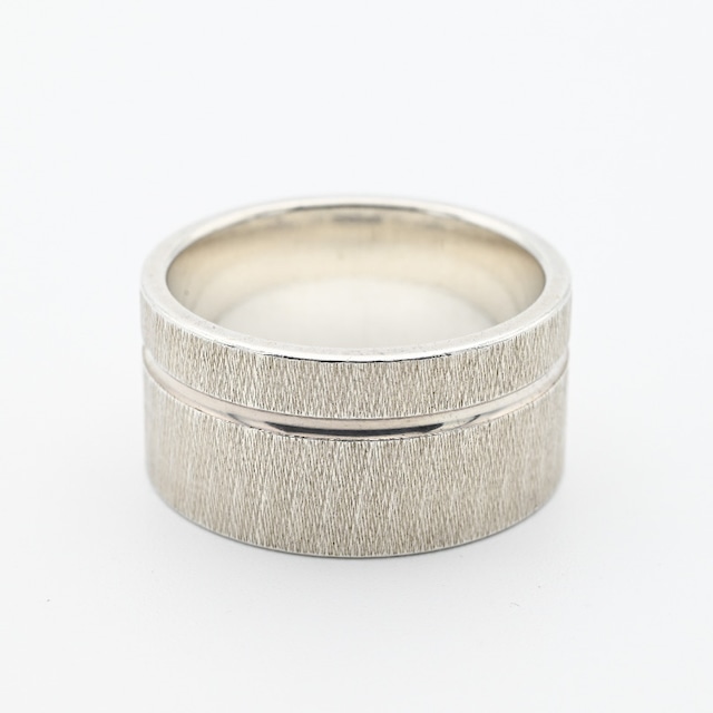 Modern Scratch Line Ring By Stark #12.0 / England