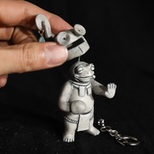 DWARF BOXER with removable helmet グレー