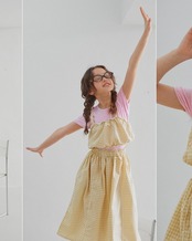 【取寄/韓国直送】MINIMAL 26/SM チェックレーススカート