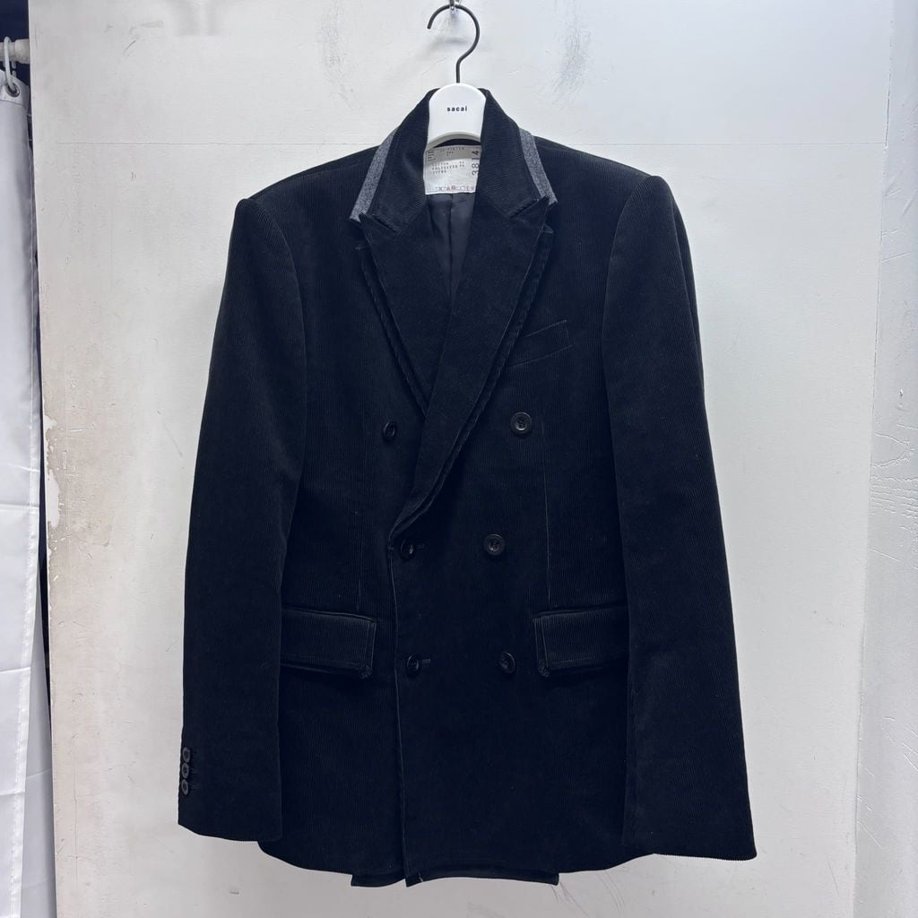 sacai サカイ 25AW Corduroy Tailored Jacket テーラードジャケット 25